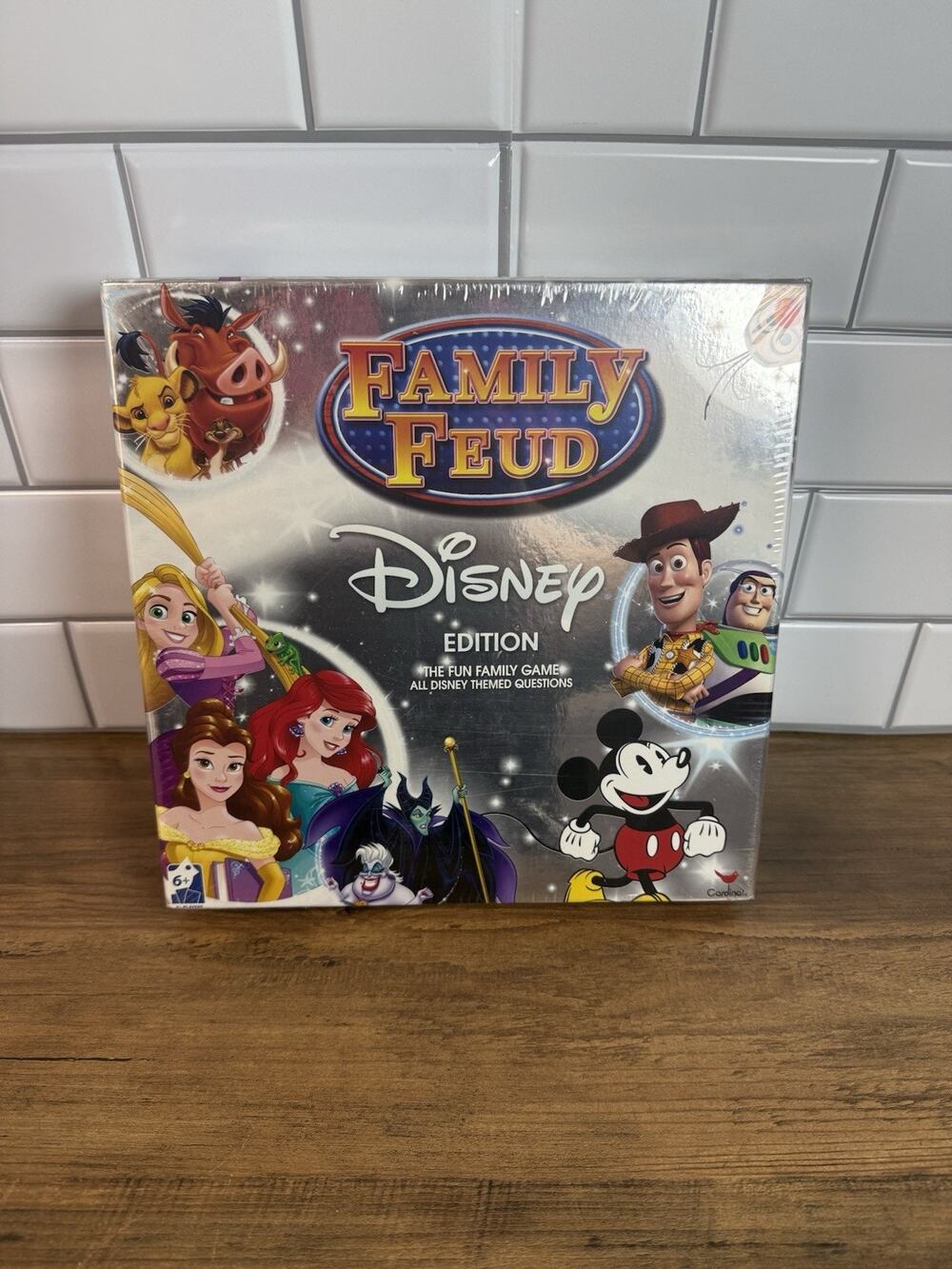 Family Feud Disney Edition Board Game Family Game Cardinal Sealed
